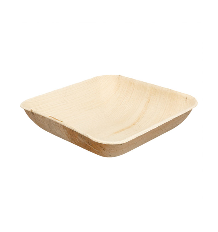 Bol de Hoja de Palma 15x15x4cm (25 Uds)