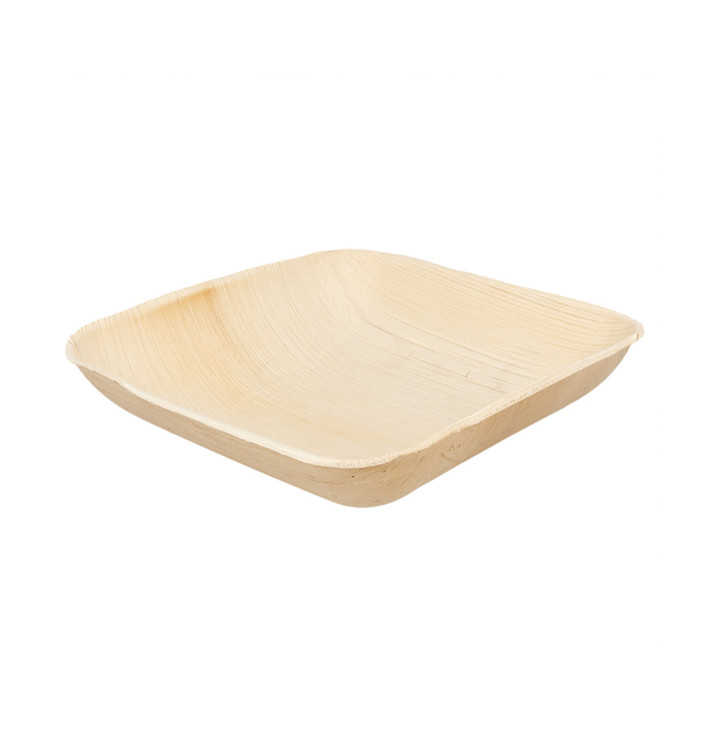 Bol de Hoja de Palma 20x20x4cm (25 Uds)