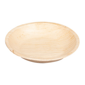 Plato Redondo Hoja de Palma Ø12,5x2cm (25 Uds)