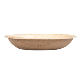 Plato Redondo Hoja de Palma Ø12,5x2cm (200 Uds)