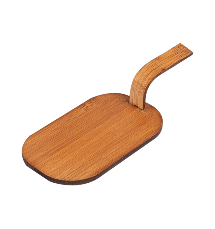 Mini Pala Bambú Natural Tapas 8x5 cm (400 Uds)