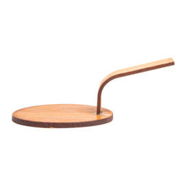 Mini Pala Bambú Natural Tapas Ø5 cm (400 Uds)