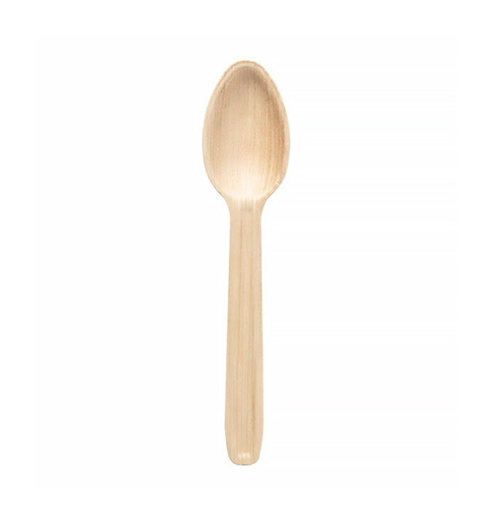 Cuchara Hoja de Palma Degustacion 17 cm (25 Uds)