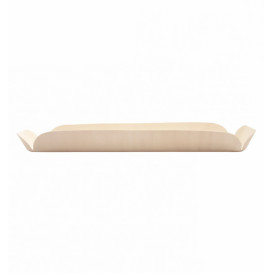 Barquilla de Madera Rectangular 22,5x11x3 cm (200 Uds)