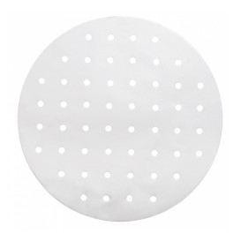 Papel Antigrasa Blanco para Vaporera Ø30 cm (2000 Uds)