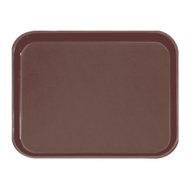 Bandeja PP Antideslizante Marrón 51,0x38,0cm (1 Ud)