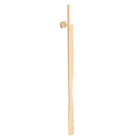Pajita Recta Papel Natural Enfundada Kraft Ø6mm 21cm (250 Uds)
