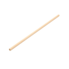 Pajita Recta Papel Natural Enfundada Kraft Ø6mm 21cm (250 Uds)
