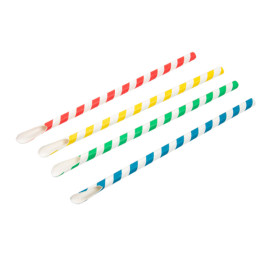 Pajita Cuchara Papel Surtido Ø8mm 21cm (5000 Uds)