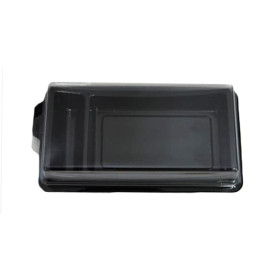 Envase para Sushi Negro 148x78 mm 