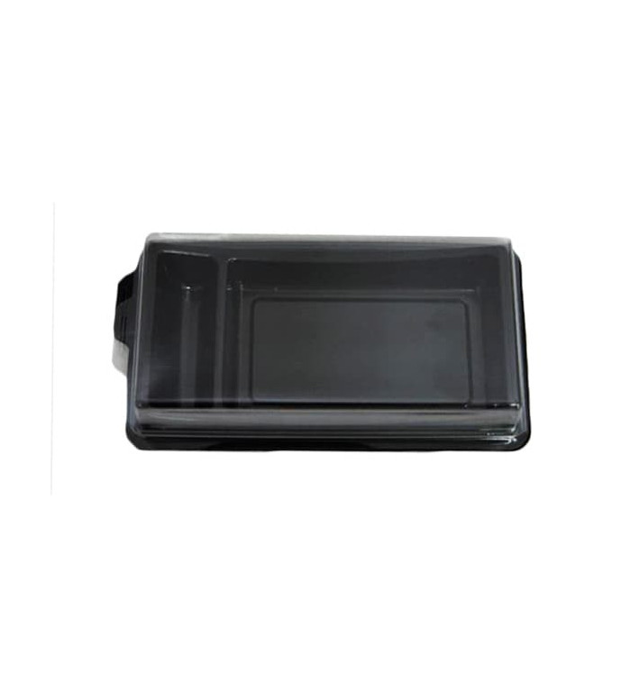 Envase para Sushi Negro 148x78 mm 