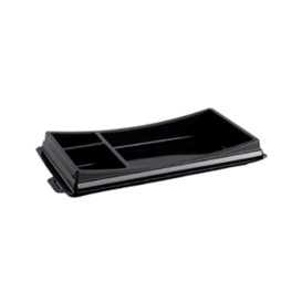 Envase para Sushi Negro 172x101mm 