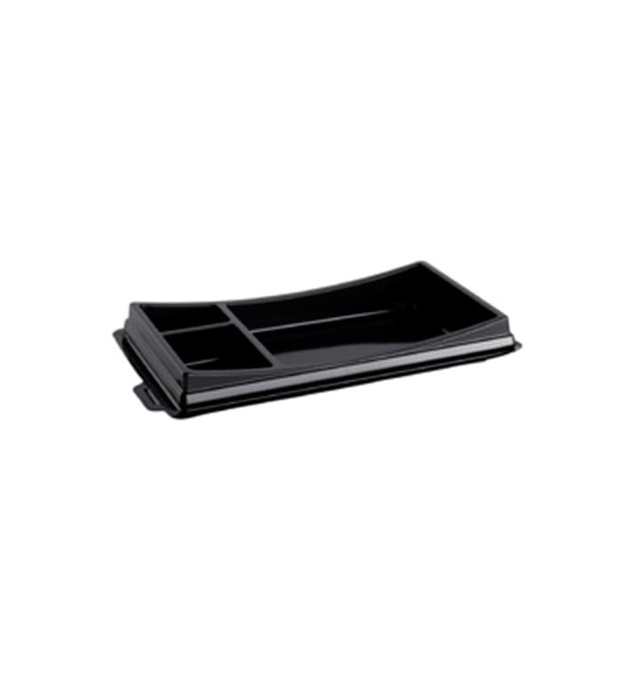 Envase para Sushi Negro 172x101mm 