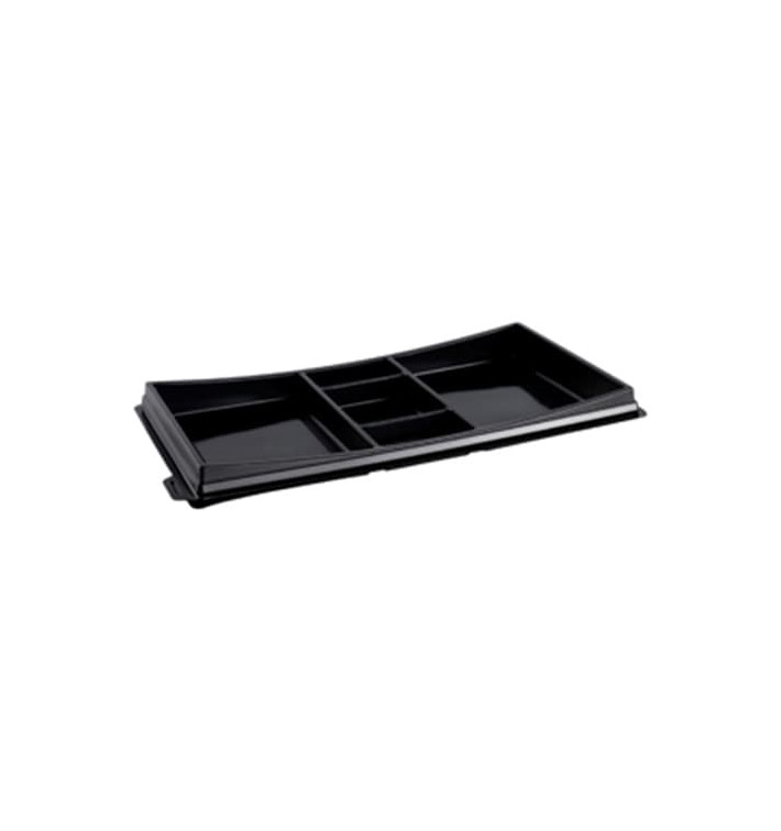 Envase para Sushi Negro 273x151mm 