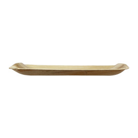 Plato Cuadrado Hoja de Palma 24x24cm (200 Uds)