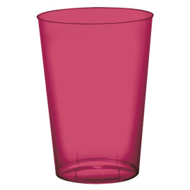 Vaso de Plastico Moon Coral Transp. PS 230ml (50 Uds)