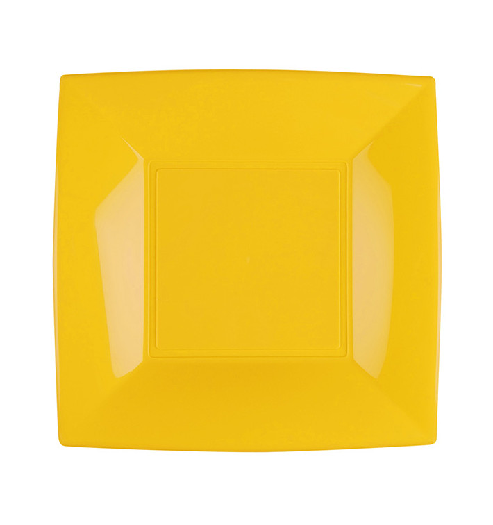 Plato Llano Reutilizable PP Mango Nice 29cm (144 Uds)
