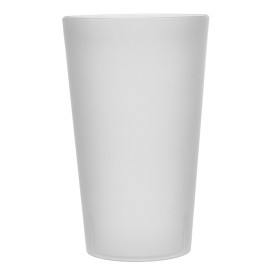 Vaso Reutilizable de Plástico PP Translúcido 330ml (560 Uds)