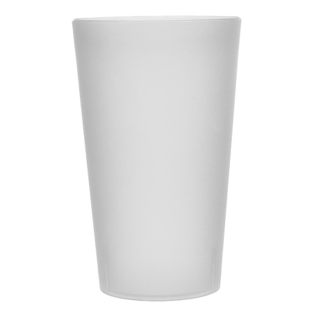 Vaso Reutilizable de Plástico PP Translúcido 330ml Ø7,3cm (560 Uds)