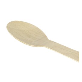 Cuchara de Madera Eco 16cm (100 Uds)