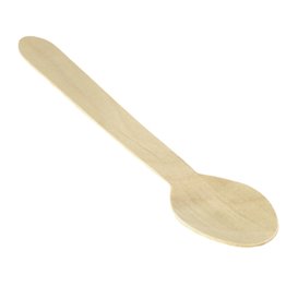 Cuchara de Madera Eco 16cm (100 Uds)