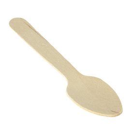 Mini Cuchara de Madera Eco 11cm (1.000 Uds)