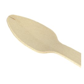 Mini Cuchara de Madera Eco 11cm (1.000 Uds)