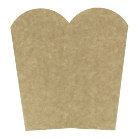 Caja para Palomitas Pequeña Kraft 45g 6,5x8,5x15cm (25 Uds)