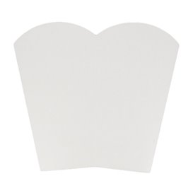 Caja Palomitas Grande Blanca 150 gr 8,7x13x20,3cm (25 Uds)