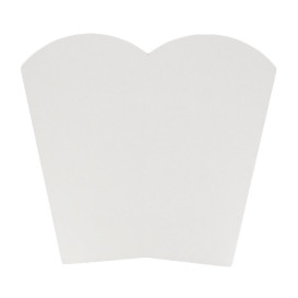 Caja Palomitas Pequeña Blanca 45 gr. 6,5x8,5x15cm (700 Uds)