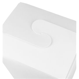 Envase Comida para Llevar 100% ECO Blanco 16Oz/480ml (50 Uds)