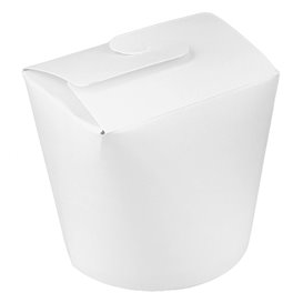 Envase Comida para Llevar 100% ECO Blanco 26Oz/780ml (50 Uds)