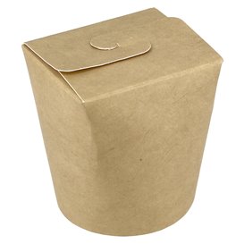Envase Comida para Llevar 100% ECO Kraft 16Oz/480ml (50 Uds)