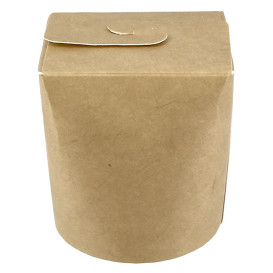 Envase Comida para Llevar 100% ECO Kraft 16Oz/480ml (500 Uds)