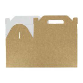 Caja de Menu Kraft 225x145x150mm (150 Uds)