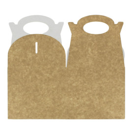 Caja de Menu Kraft 131x131x115mm (250 Uds)