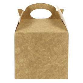 Caja de Menu Kraft 131x131x115mm (250 Uds)