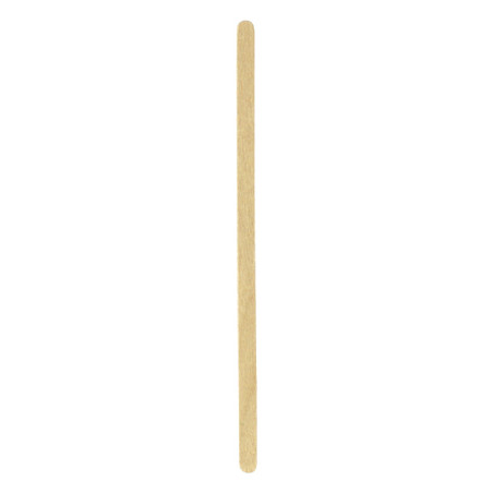 Agitador de Madera Natural para Cafe 110mm (1.000 Uds)