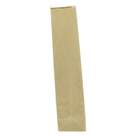 Bolsa SOS Kraft con Cierre y Ventana 9+6x26cm (1000 Uds)