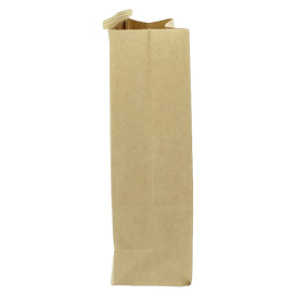 Bolsa SOS Kraft con Cierre y Ventana 15+7x23cm (1000 Uds)