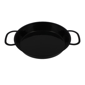 Paellita Negra para Degustación PP 150mm (6 Uds)