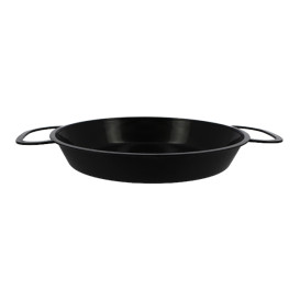 Paellita Negra para Degustación PP 150mm (6 Uds)