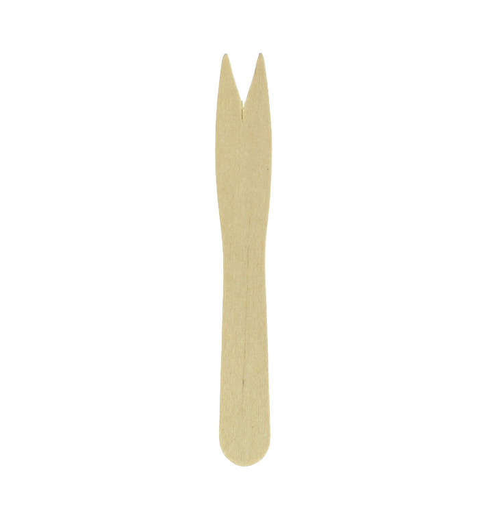 Pincho de Madera Patatas Fritas Natural 8,5cm (6.000 Uds)