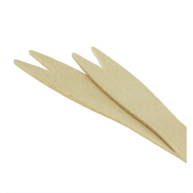 Pincho de Madera Patatas Fritas Natural 8,5cm (6.000 Uds)