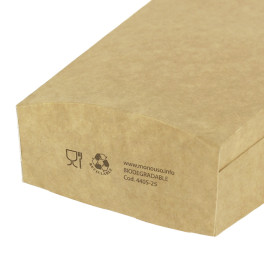Caja Kraft para Fritas Mediana 8,2x3,5x12,5cm (25 Uds)