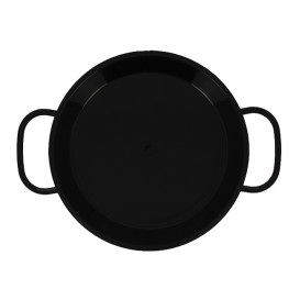 Paellita Negra para Degustación PP 150mm (6 Uds)