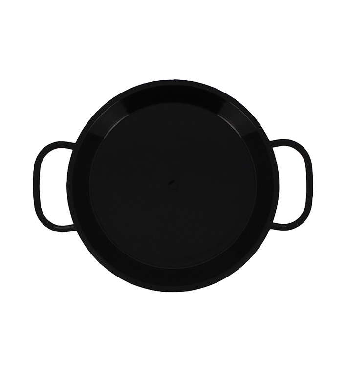 Paellita Negra para Degustación PP 150mm (6 Uds)