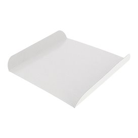 Bandeja de Carton Blanco para Gofres 13,5x10cm (100 Uds)