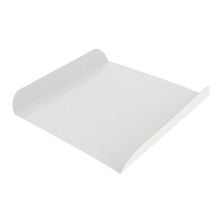 Bandeja de Cartón Blanco para Gofres 13,5x10cm (100 Uds)