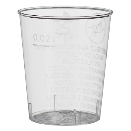 Vaso Inyectado Chupito PS 20 ml (50 Uds)
